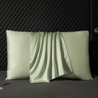 100% Natural Mulberry Silk Pillowcases - Green