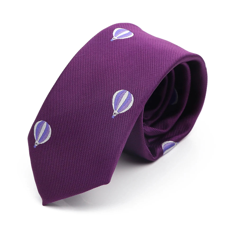 Men's Conversational Necktie | 6cm Slim Design