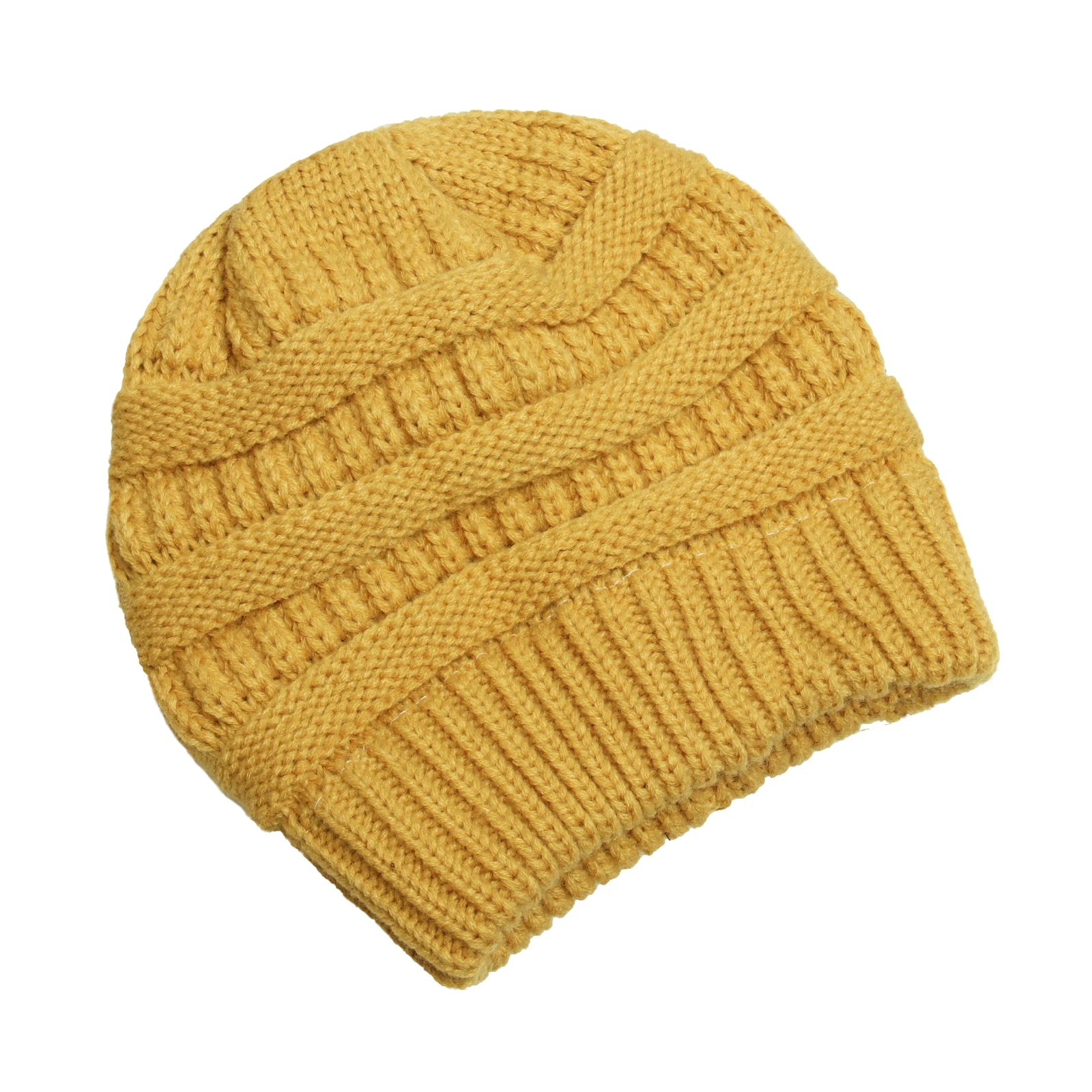 Women's Knitted Beanie Hat (3)