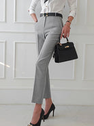 Signature 3-Piece Women's Suit with grey suit trousers